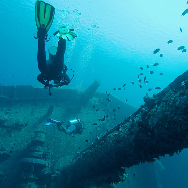 Diving in Bali