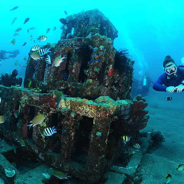 Diving in Bali