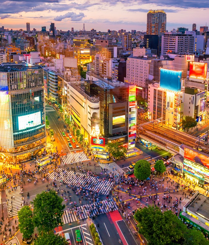 Tokyo at night