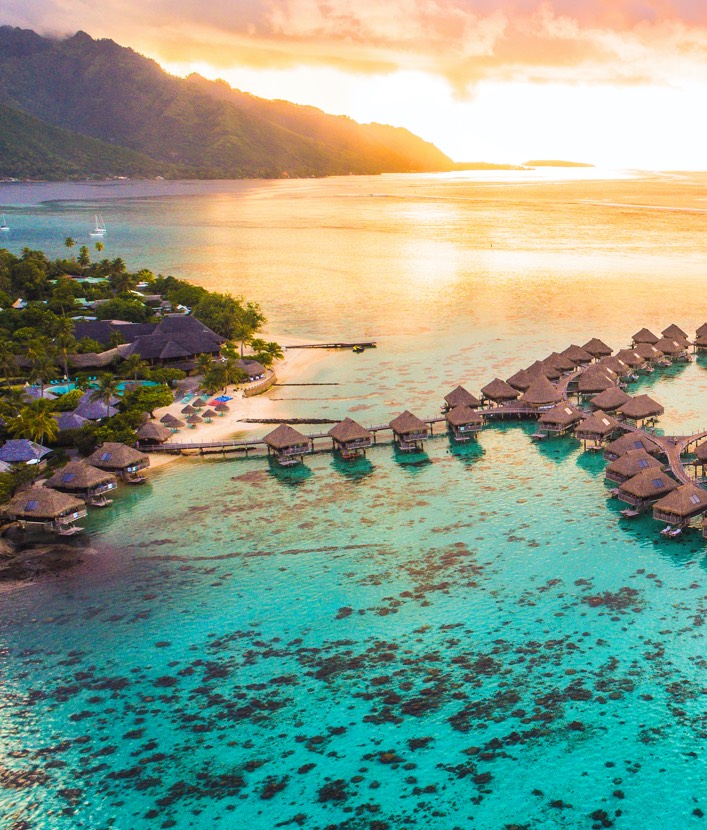 Maldives at Sunset