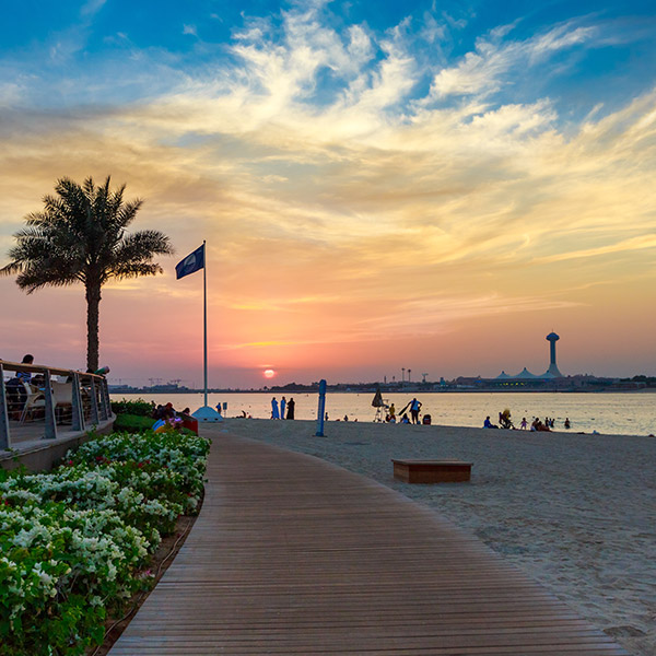 the corniche beach