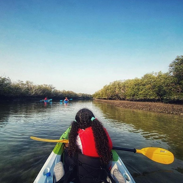 kayaking