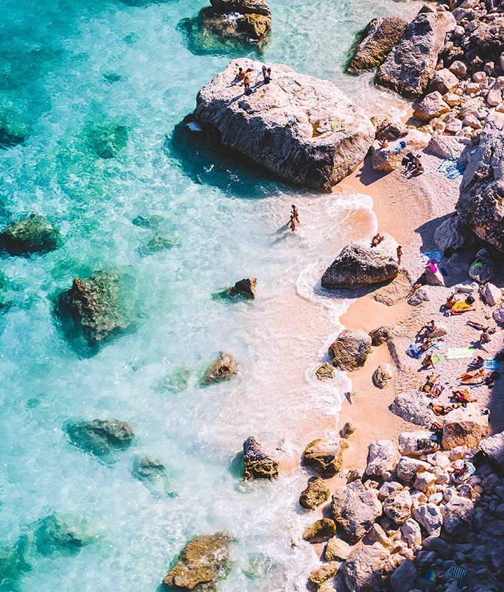 Sardinia beach