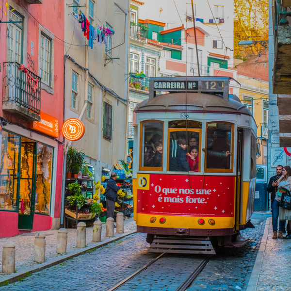 Lisbon 12 tram