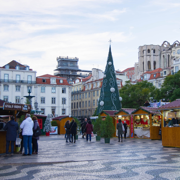 Lisbon Christmas market
