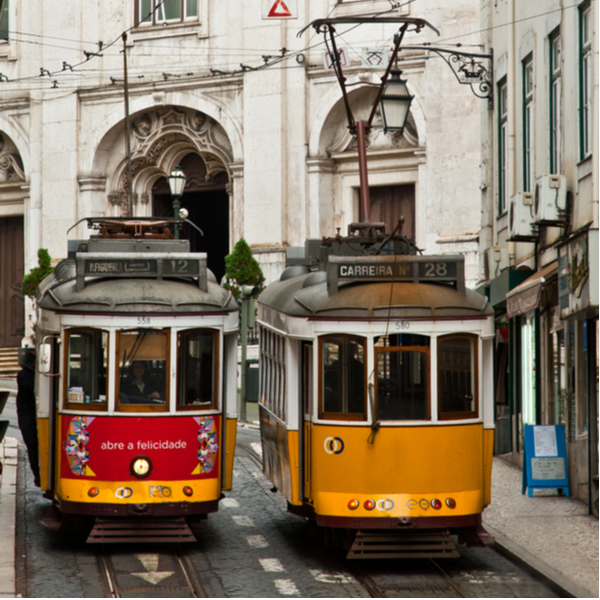 Lisbon tram ride