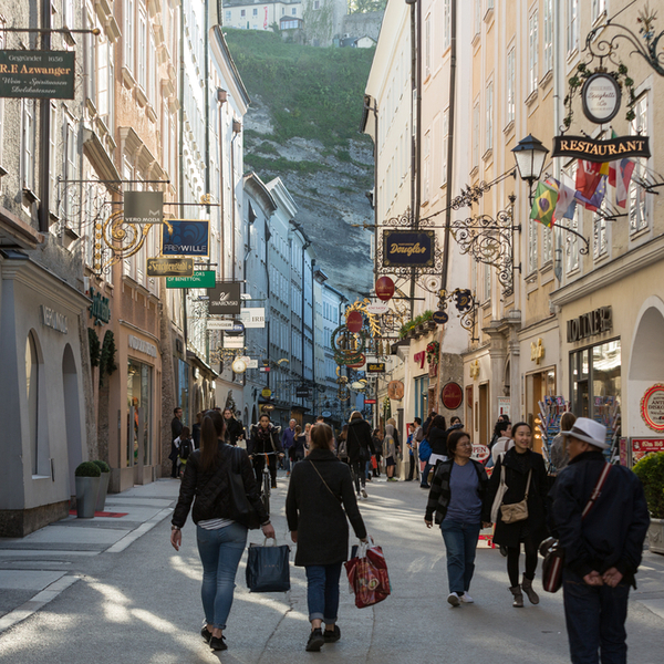salzburg Getreidegasse