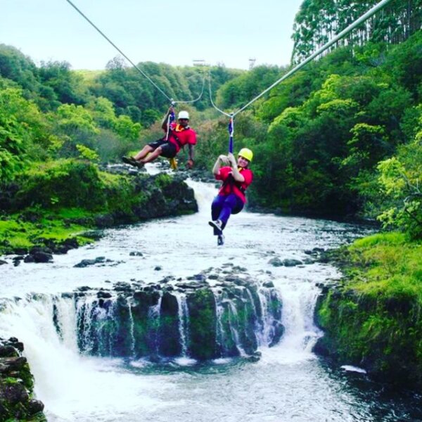 hawaii waterfall