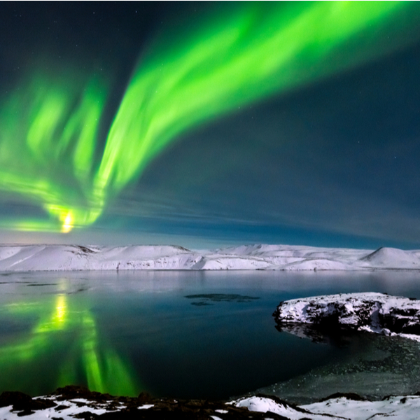 where to see northern lights reykjavik