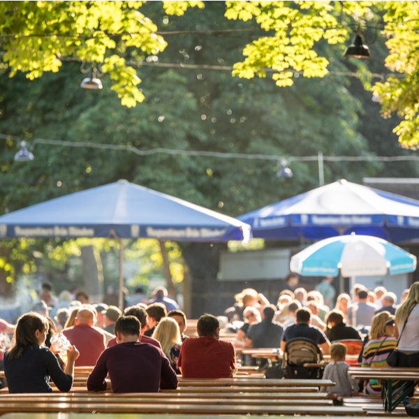 beer garden munich