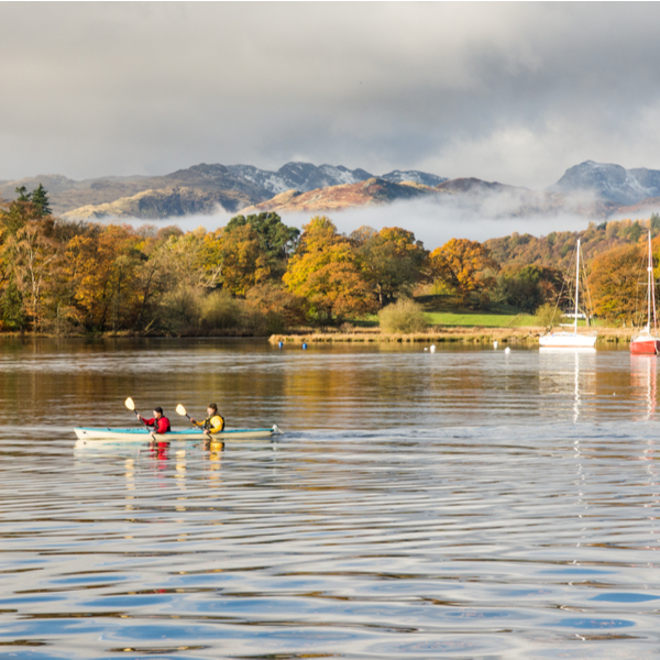 canoeing lake district