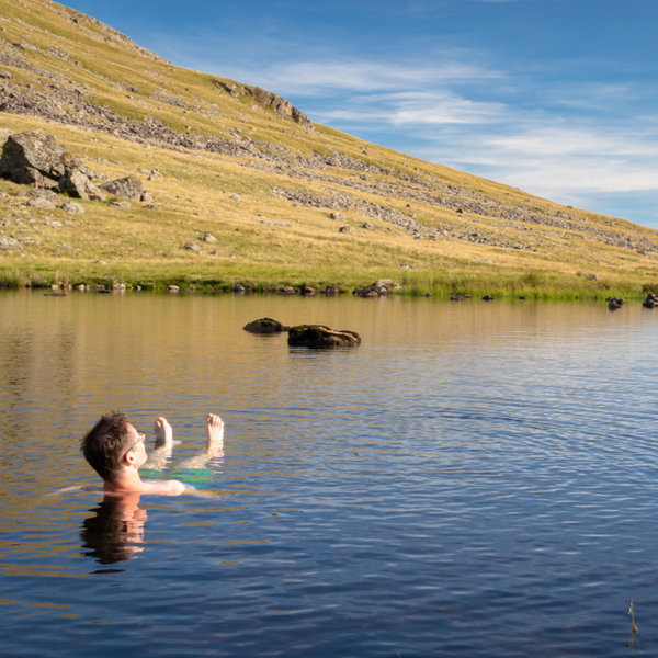 swimming lake district