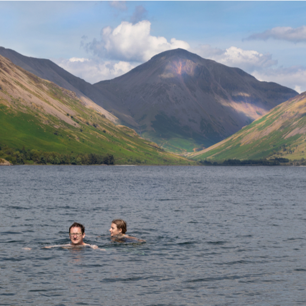 when to go swimming lake district