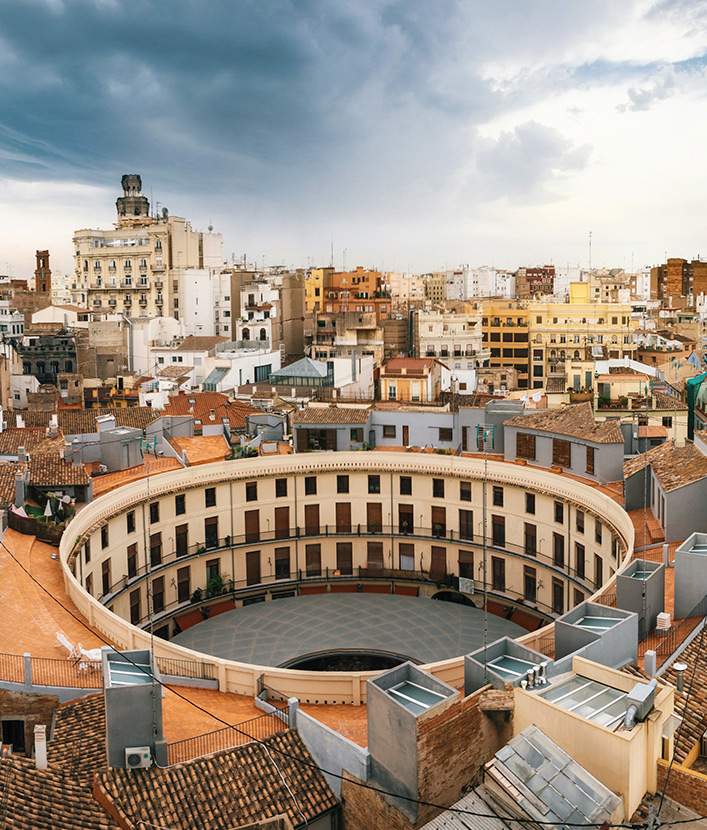 Plaza in Valencia
