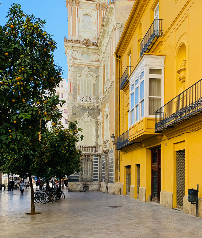 Street in Valencia