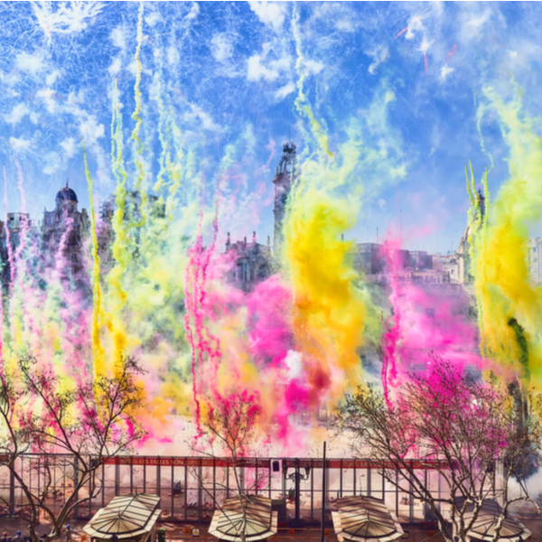 festival fireworks valencia