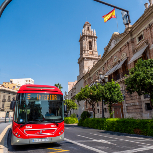 valencia beach bus