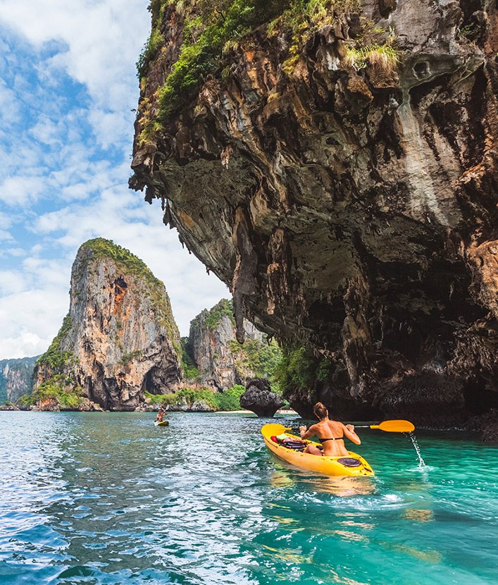 kayaking in Krabi
