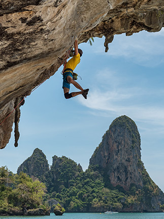 rock climbing in Krabi