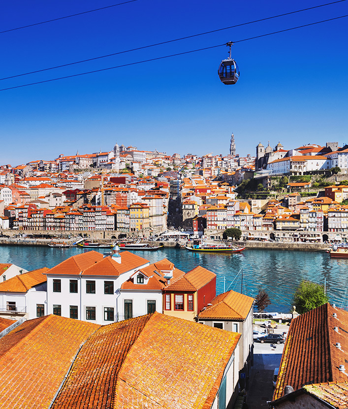 Gaia Cable Car Ride in Porto