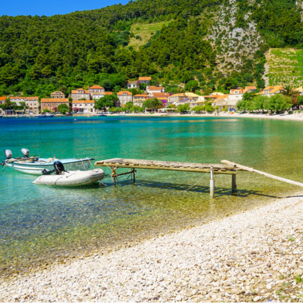 less known beach in split croatia