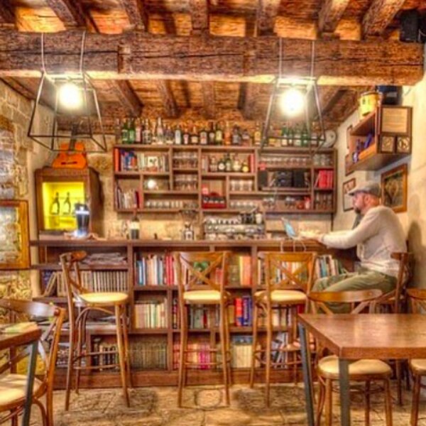 traditional wine bar in split
