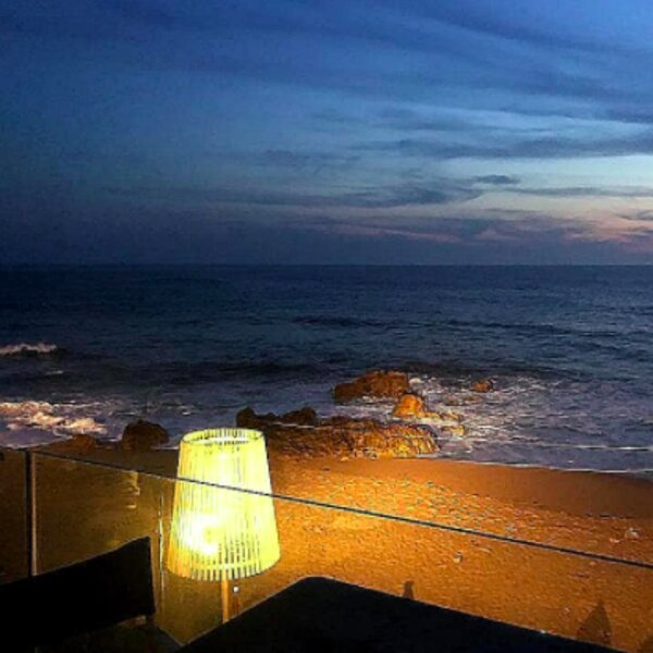 sea view at beach club in porto