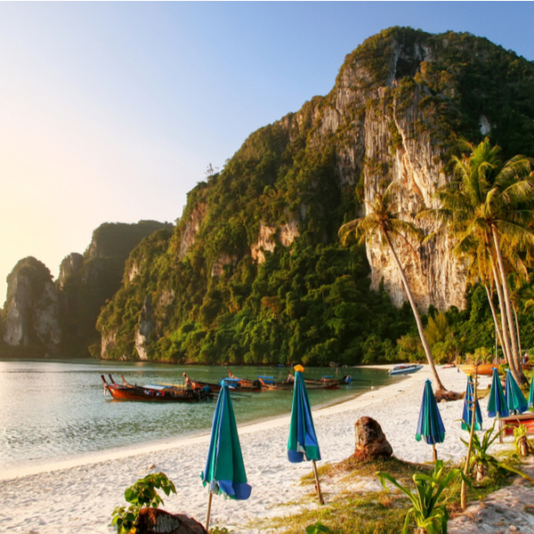 Ton Sai Beach in krabi