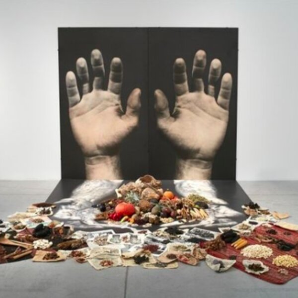 contemporary art piece at toronto gallery