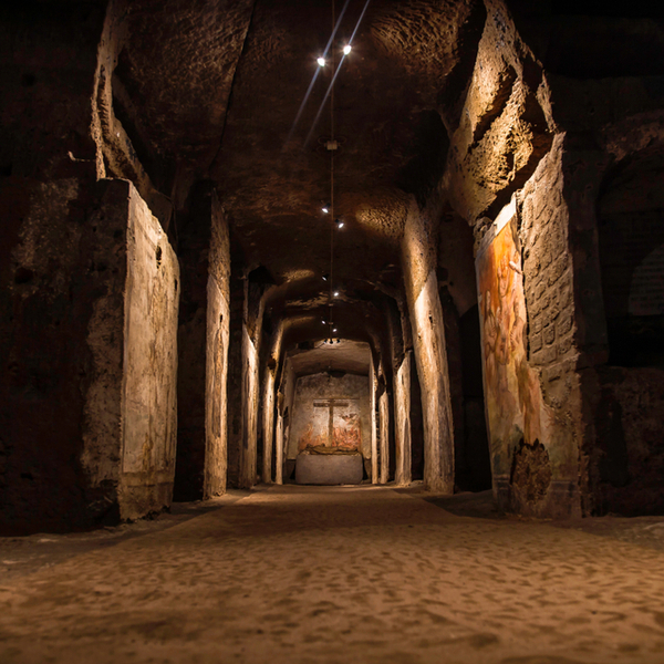 Catacombs of San Gaudioso in naples