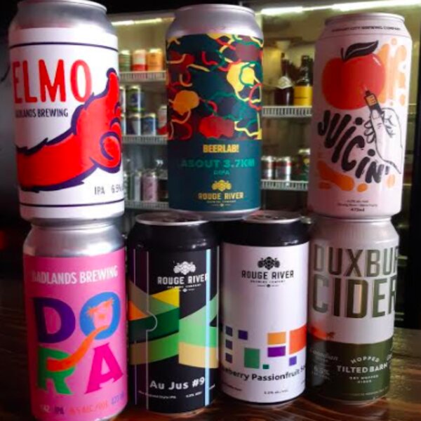 colourful beer brands in toronto bar