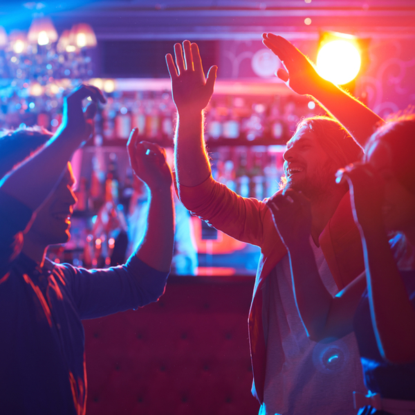 people dancing in gay bar in gran canaria
