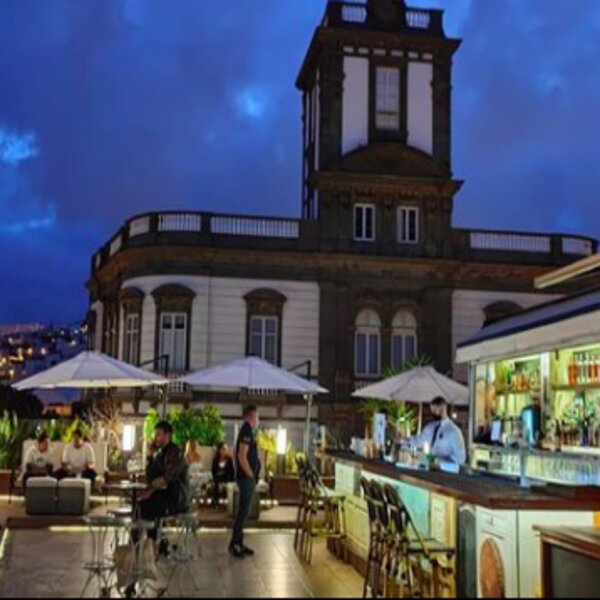 terrace at gran canaria cocktail bar