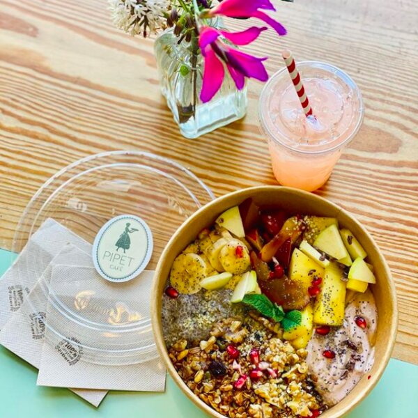 breakfast bowl at menorca cafe