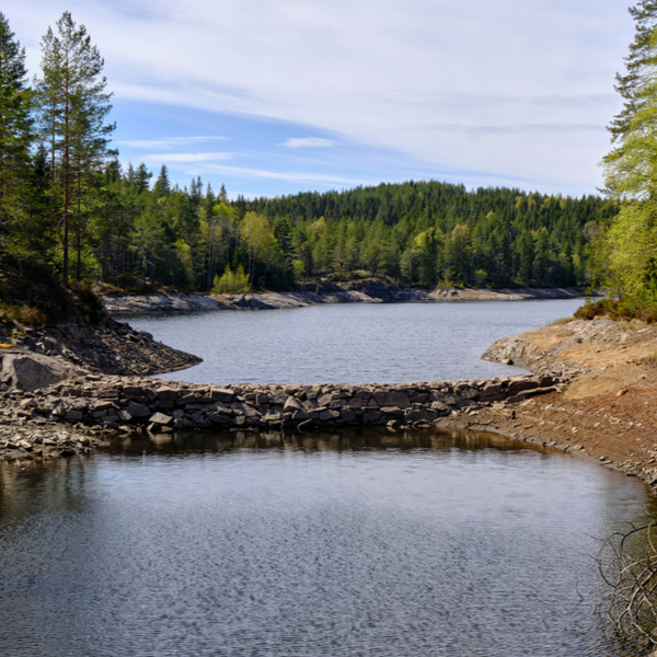 hiking trail in Lillomarka oslo