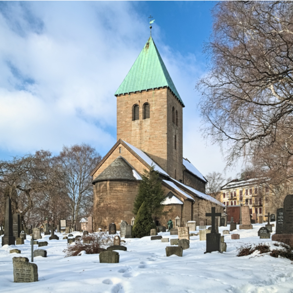 Gamle Aker Kirke in oslo is the oldest church in norway