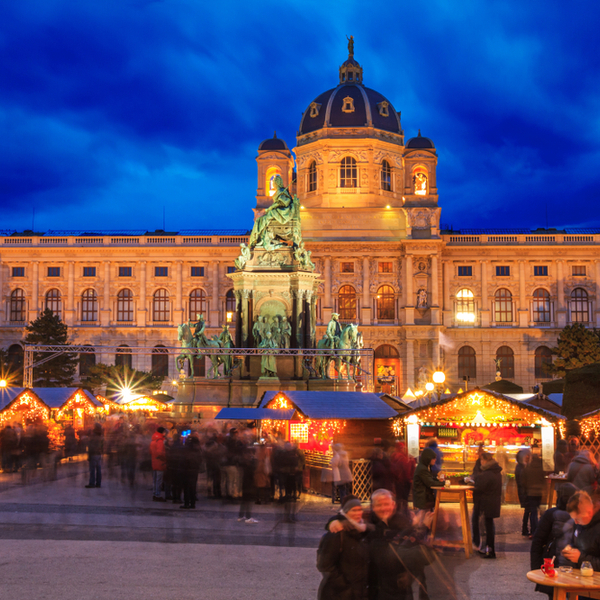 Christmas Village on Maria-Theresien-Platz vienna