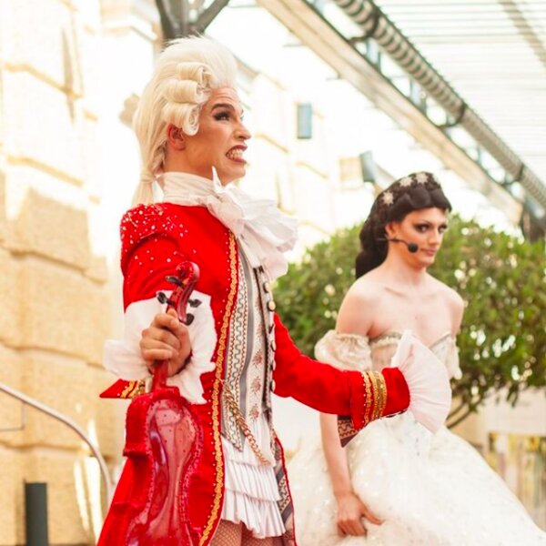 classical musical themed drag show in vienna