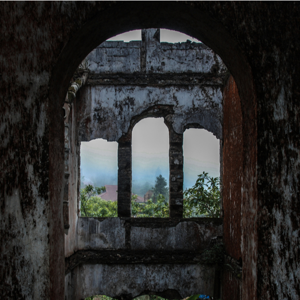 urban exploring at abandoned church in jamaica