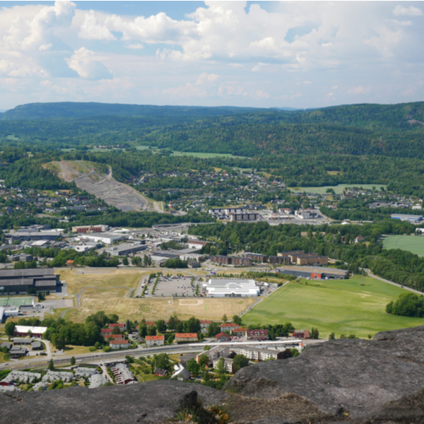 peak of Kolsastoppen in oslo