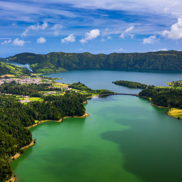 view above sea in azores island