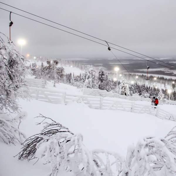ski resort in lapland