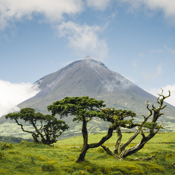mount pico volcano in azores