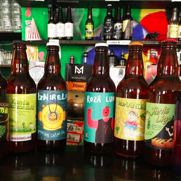 independent bar with IPAs in riga