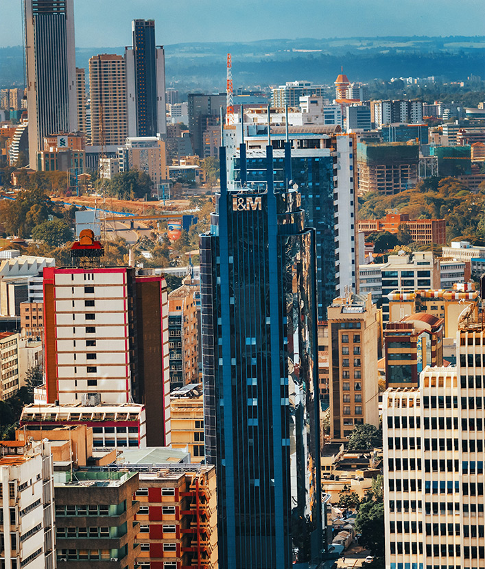 city view in Kenya