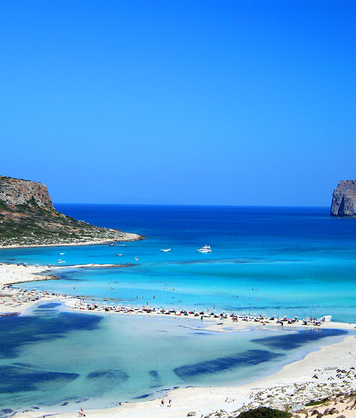 Balos Beach in Crete