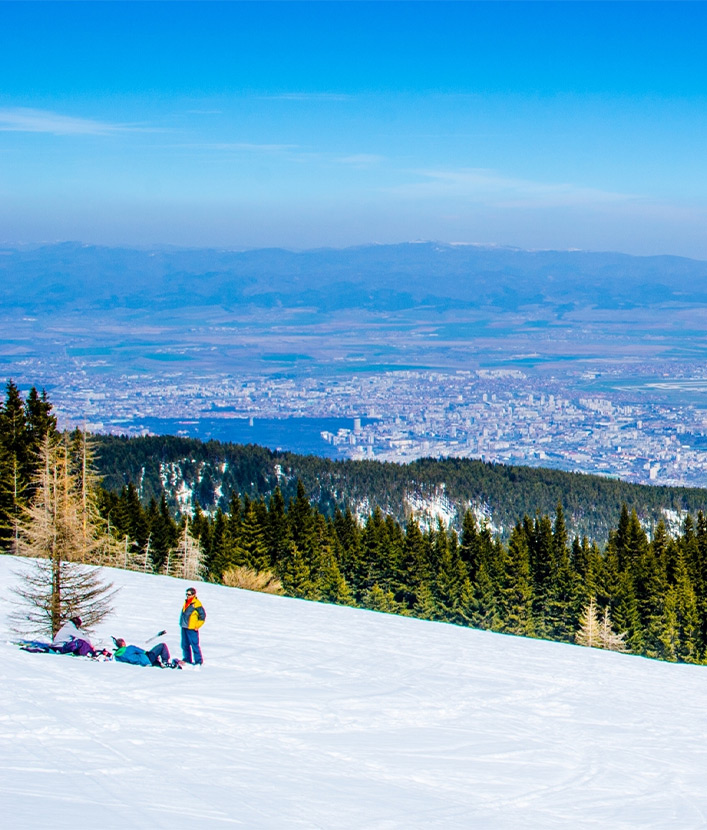 skiing in sofia