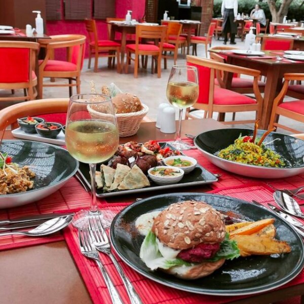 dinner at crete restaurant