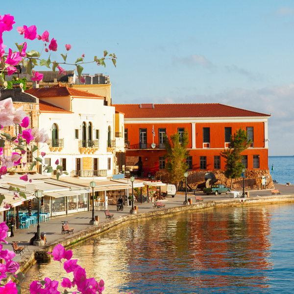 Venetian harbour crete