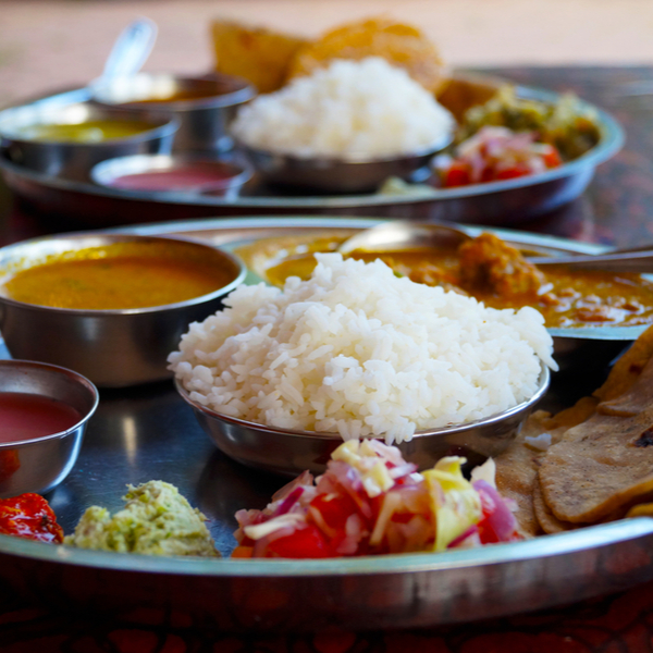 traditional thali dishes in goa